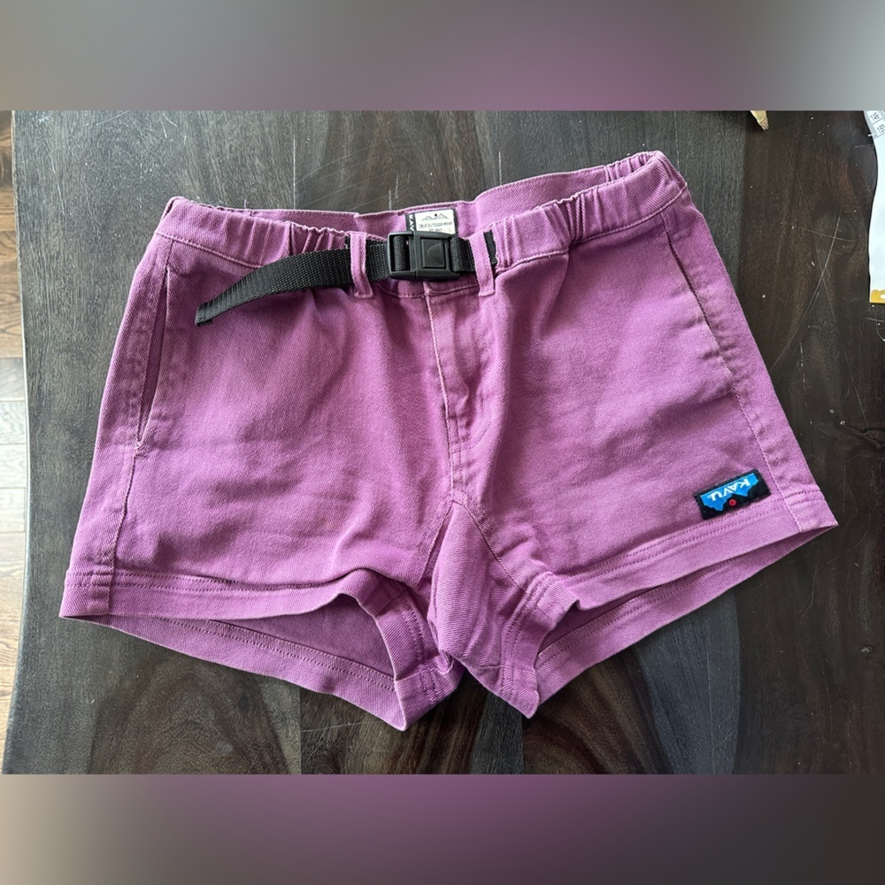 Kavu Purple Cargo Shorts Casual Style